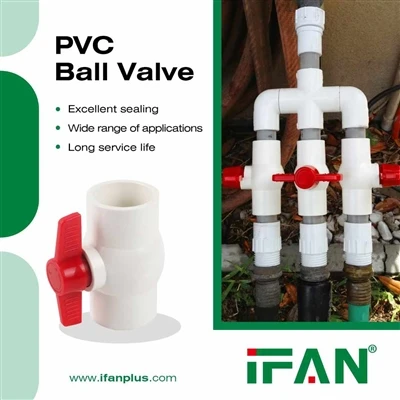 PVC   kugle   ventil