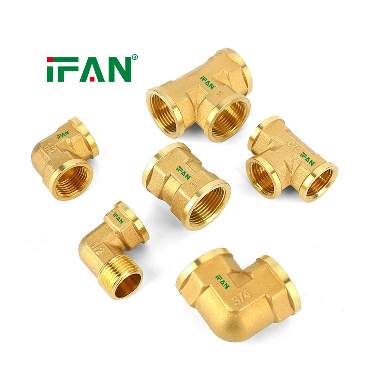IFAN Full Styles Messing rørfittings